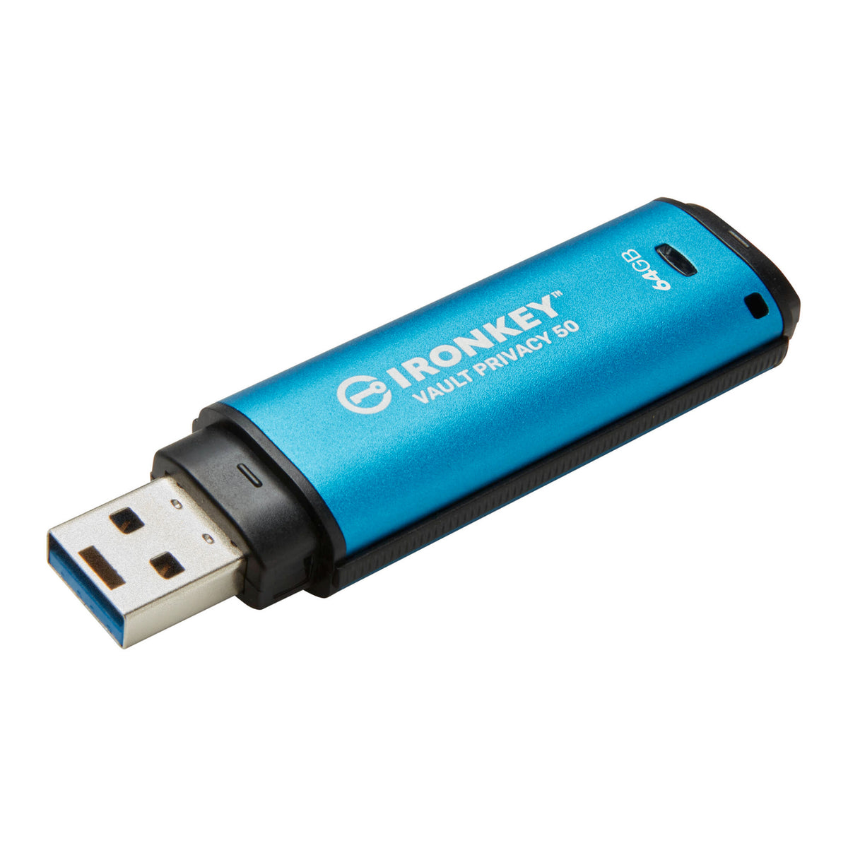 Kingston IronKey Vault Privacy 50 Series 64GB USB-A 3.2 Gen 1 Flash Drive