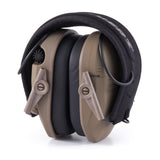 Walker's Razor Slim Electronic Ear Muffs with Sound-Activated Compression (Flat Dark Earth)