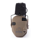 Walker's Razor Slim Electronic Ear Muffs with Sound-Activated Compression (Flat Dark Earth)