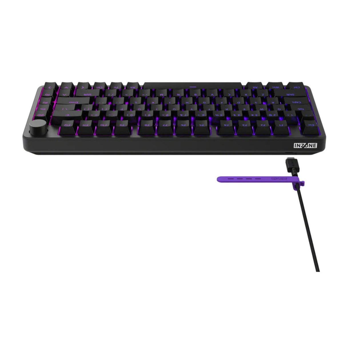 Sony INZONE 75-Percent Wired Aluminum 8K RGB Gaming Keyboard (Black)