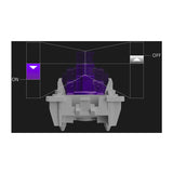 Sony INZONE 75-Percent Wired Aluminum 8K RGB Gaming Keyboard (Black)