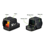 Vortex Optics Venom Enclosed Micro Red Dot 3 MOA - 6061 Aluminum Housing