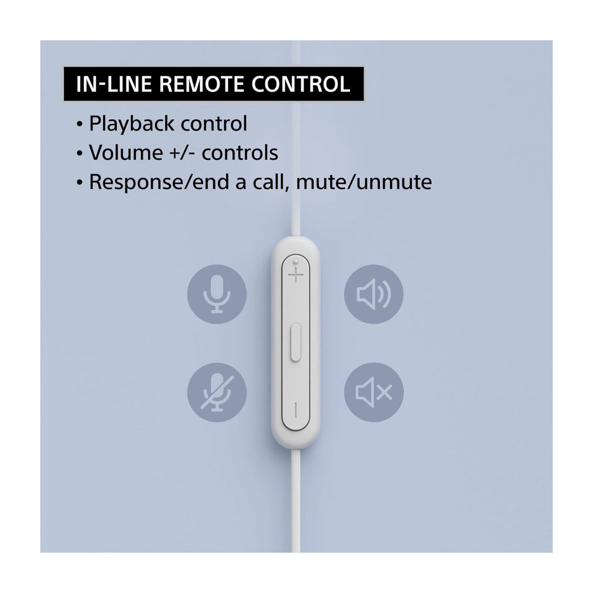 Sony IER-EX15C Wired USB-C In-ear Headphones (Black)