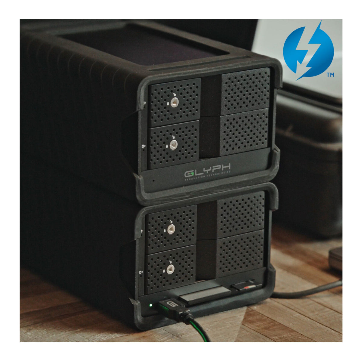 Glyph Technologies Blackbox PRO RAID 44TB 2-Bay Thunderbolt 3 (2 x 22TB)