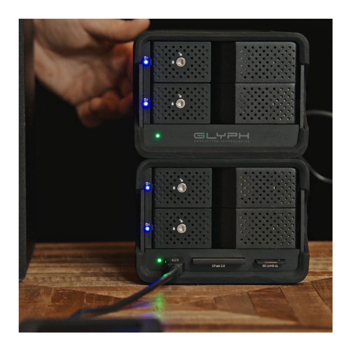Glyph Technologies Blackbox PRO RAID 48TB 2-Bay Thunderbolt 3 (2 x 24TB)