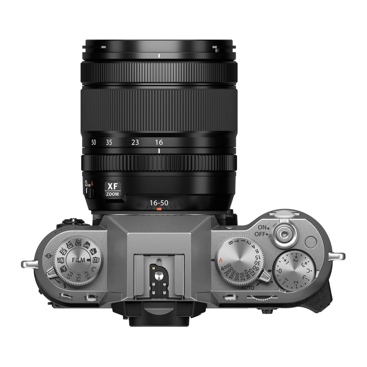 Fujifilm X-T50 Mirrorless Camera (Silver) with XF 16-50mm f/2.8-4.8 Lens