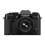 Fujifilm X-T50 Mirrorless Camera (Black) with XC 15-45mm f/3.5-5.6 Lens