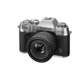 Fujifilm X-T50 40MP Mirrorless Camera with XC15-45MM F3.5-5.6 Zoom Lens (Silver)