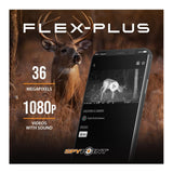 Spypoint Flex-Plus Cellular Trail Camera 36MP Photos 1080p Videos Dual-SIM GPS