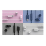 Sony IER-EX15C USB-C Wired Earphones - Plug and Play (White)