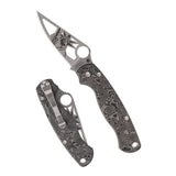 Spyderco Para Military 2 Folding Knife - CPM SPY27 Steel Blade (Statue of Liberty)