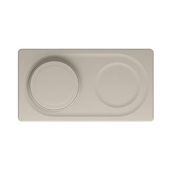 Belkin BoostCharge Pro 2-in-1 Wireless Charging Pad (15W, Sand) (Open Box)