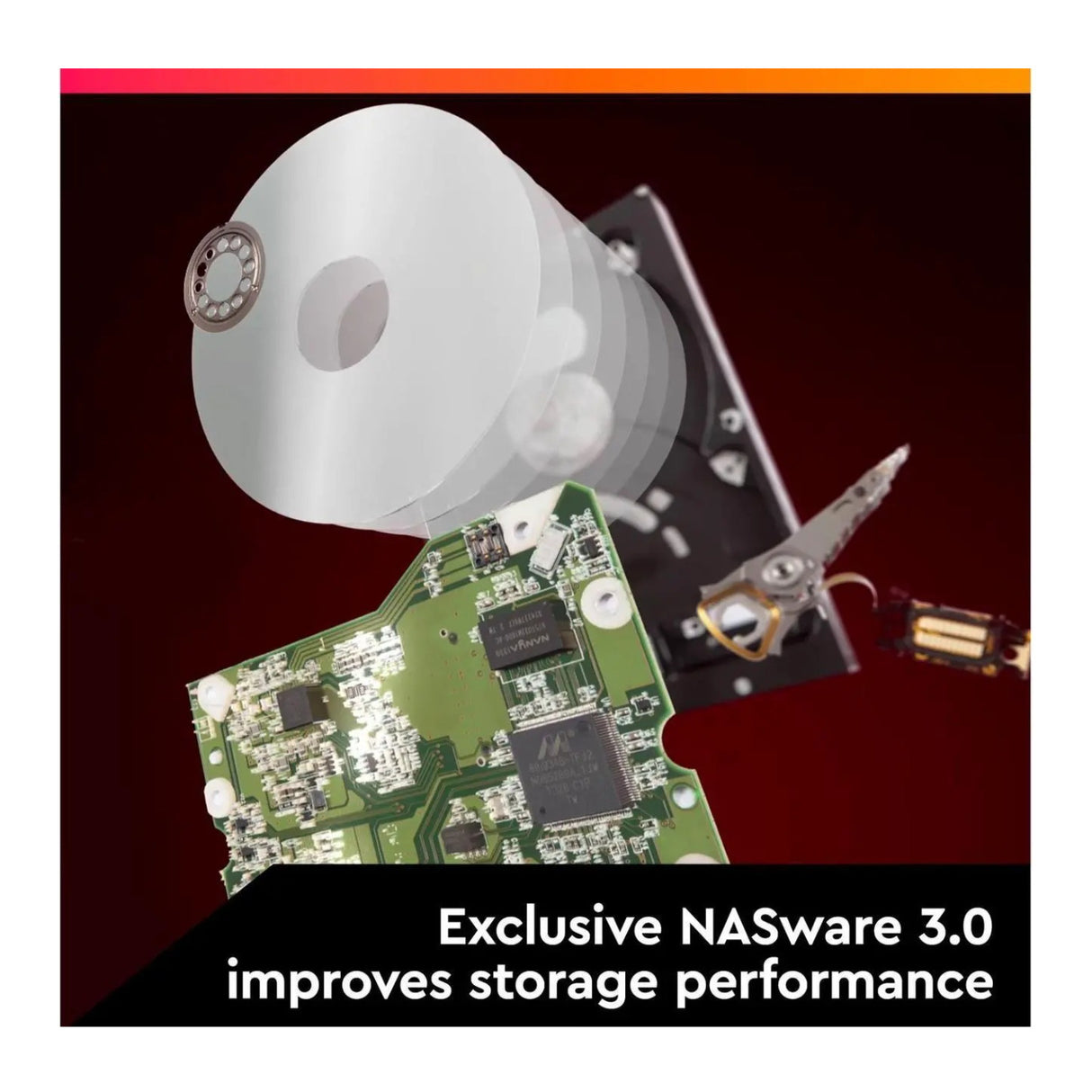 Western Digital 6TB WD Red Plus NAS Internal Hard Drive HDD