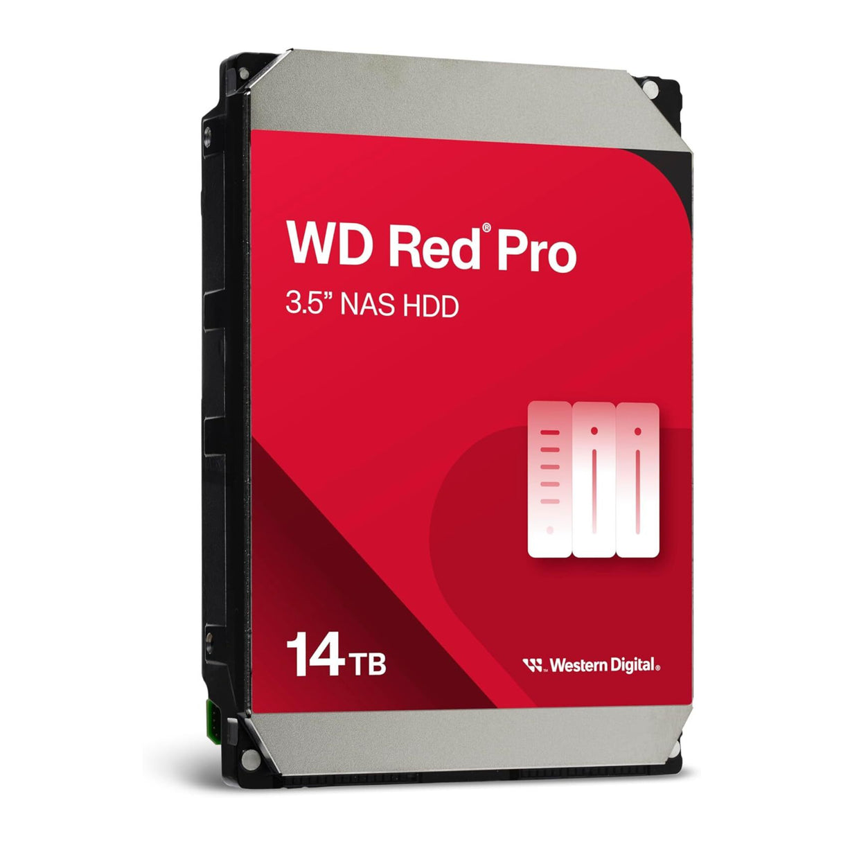 Western Digital 14TB WD Red Pro NAS Internal Hard Drive - 7200 RPM, SATA 6Gb/s