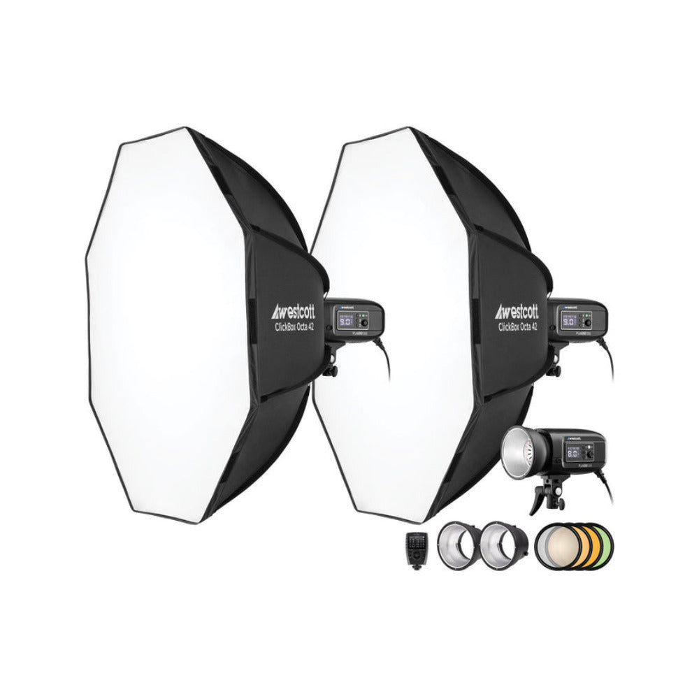 Westcott FJ400-SE 3-Light Studio Strobe Kit with FJ-X3 S Wireless Trigger (Sony) (Open Box)
