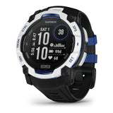 Garmin Instinct 3 50mm GPS Smartwatch (Whitestone/Black with Bolt Blue)