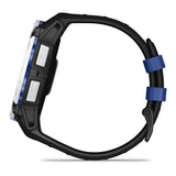 Garmin Instinct 3 50mm GPS Smartwatch (Whitestone/Black with Bolt Blue)