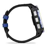 Garmin Instinct 3 50mm GPS Smartwatch (Whitestone/Black with Bolt Blue)