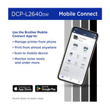 Brother DCP-L2640DW Wireless Compact Monochrome Multi-Function Laser Printer
