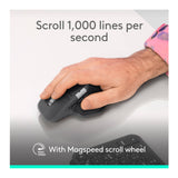 Logitech MX Master 4 Wireless Mouse - 8000 DPI Sensor, Multi-Device (Black)