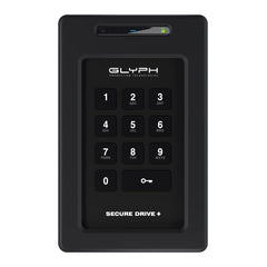 Glyph SecureDrive+ 1TB Encrypted External Drive with Keypad, Rugged Tamper-Proof