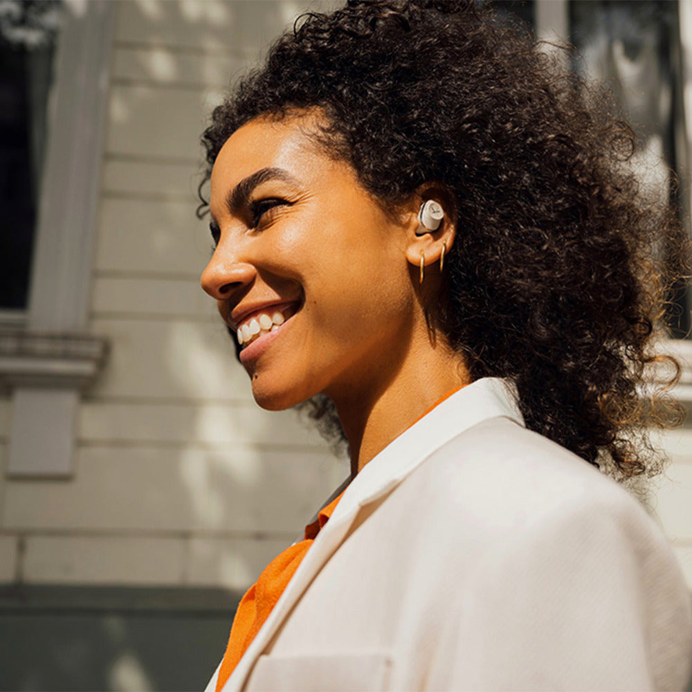 Beyerdynamic Amiron 300 Wireless Earbuds with Active Noise Cancellation (Cream)