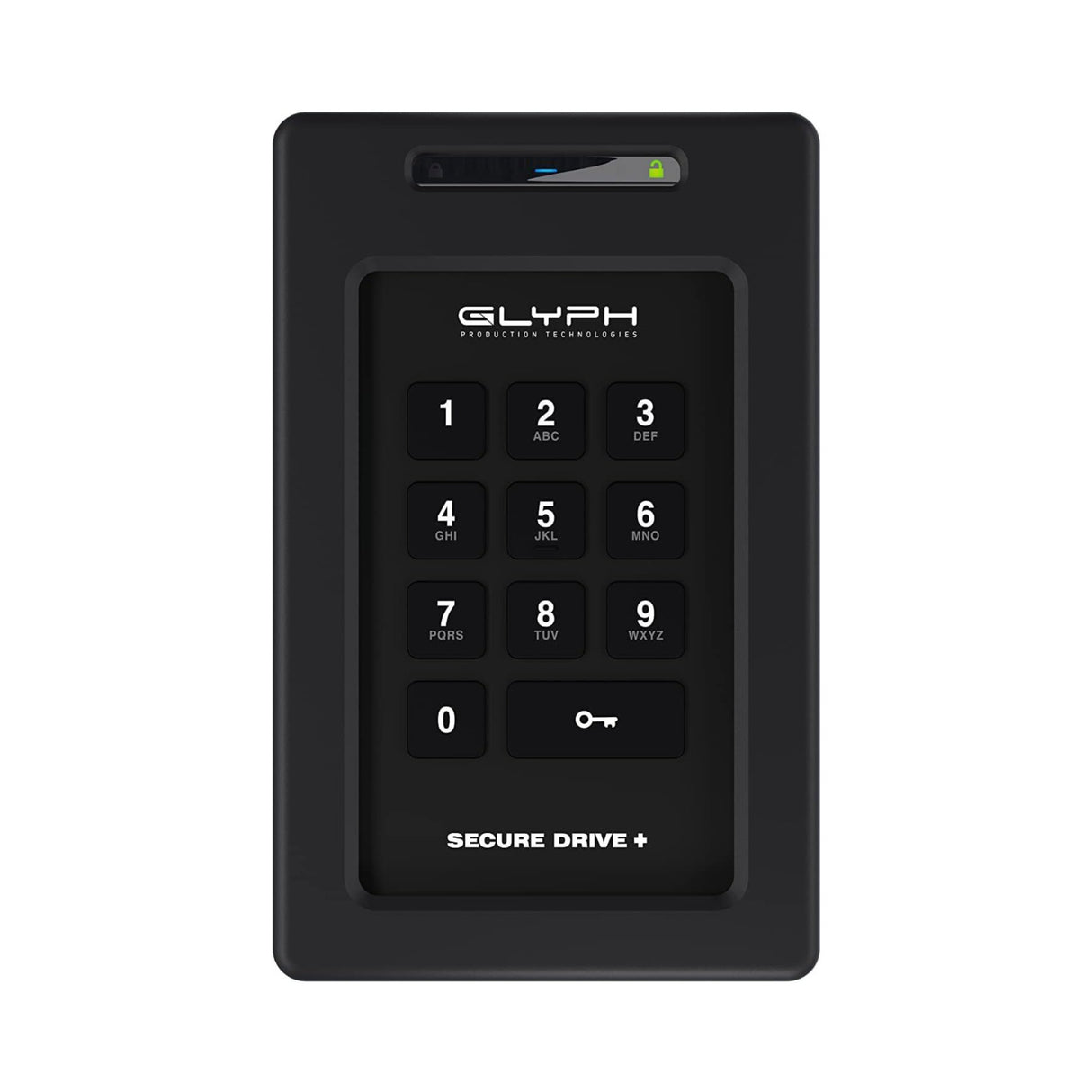 Glyph SecureDrive+ 4TB Encrypted External Drive with Keypad, Rugged Tamper-Proof