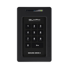 Glyph SecureDrive+ 5TB Encrypted External Drive with Keypad, Rugged Tamper-Proof
