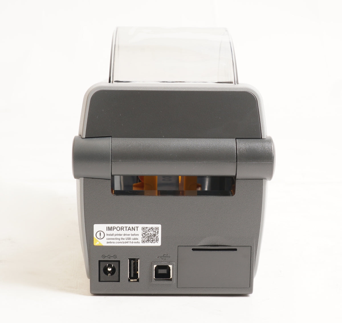 Zebra ZD411 Direct Thermal Barcode Label Printer with 203DPI and Real-Time Clock (Used)