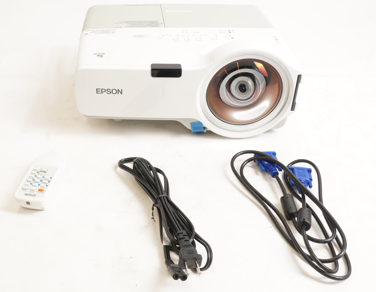 Epson PowerLite 410W 2000 Lumens Multimedia Wide Screen Projector (Renewed) (Used)