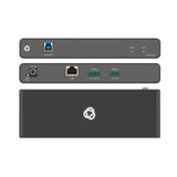 Kramer USB 3.2 Gen 1 Extender - 100m USB Hub with RS-232 and PoE+