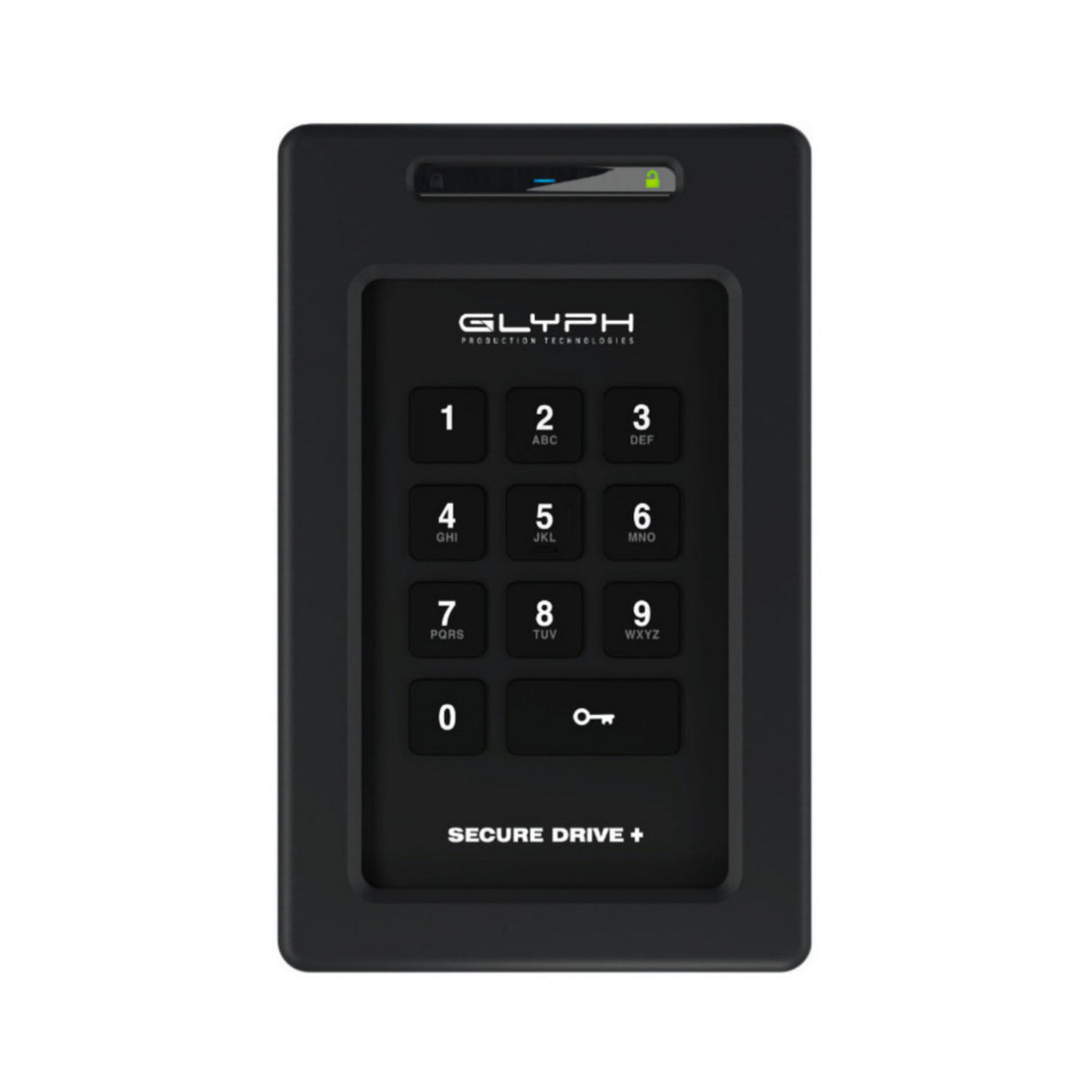 SecureDrive Plus Keypad, Bus-powered, USB-Micro B / USB-C