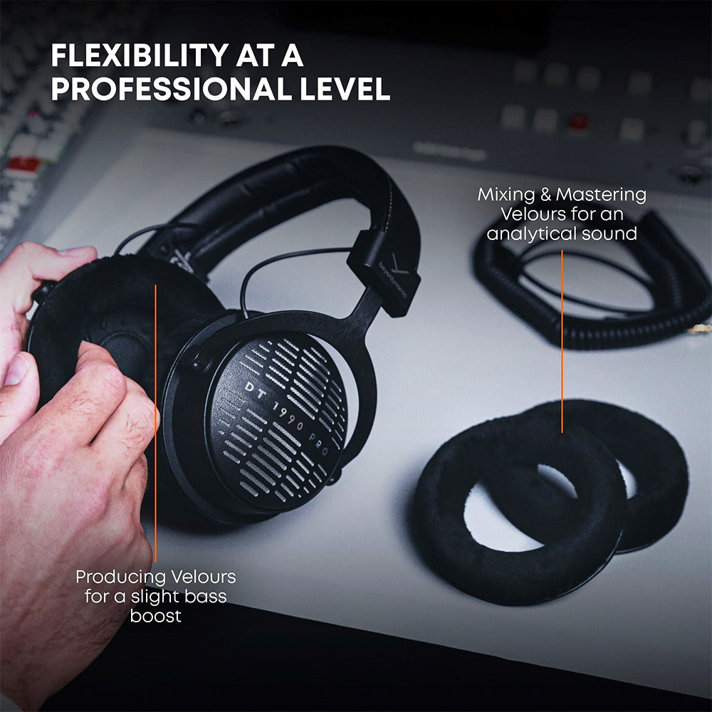 Beyerdynamic DT 1990 Pro MKII Open-back Studio Headphones for Mixing (Black) (Open Box)