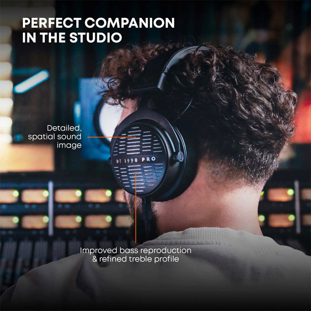 Beyerdynamic DT 1990 Pro MKII Open-back Studio Headphones for Mixing (Black) (Open Box)