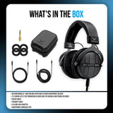 Beyerdynamic DT 1990 Pro MKII Open-back Studio Headphones for Mixing (Black) (Open Box)