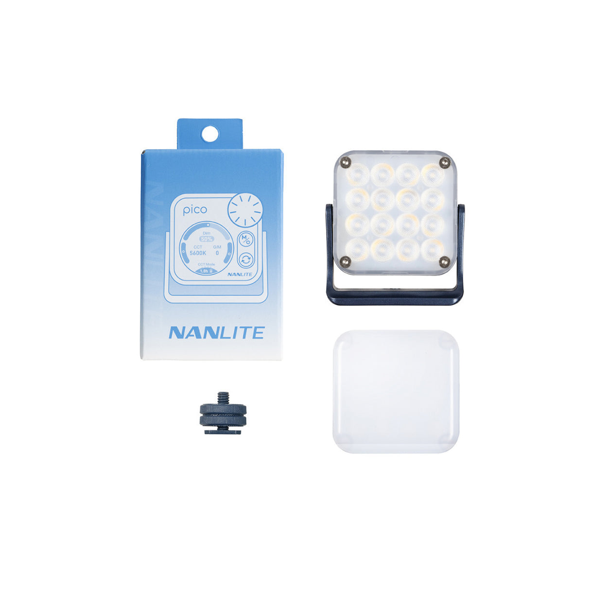 Nanlite Pico Full-Color LED Mini Pocket Light (Midnight Blue)