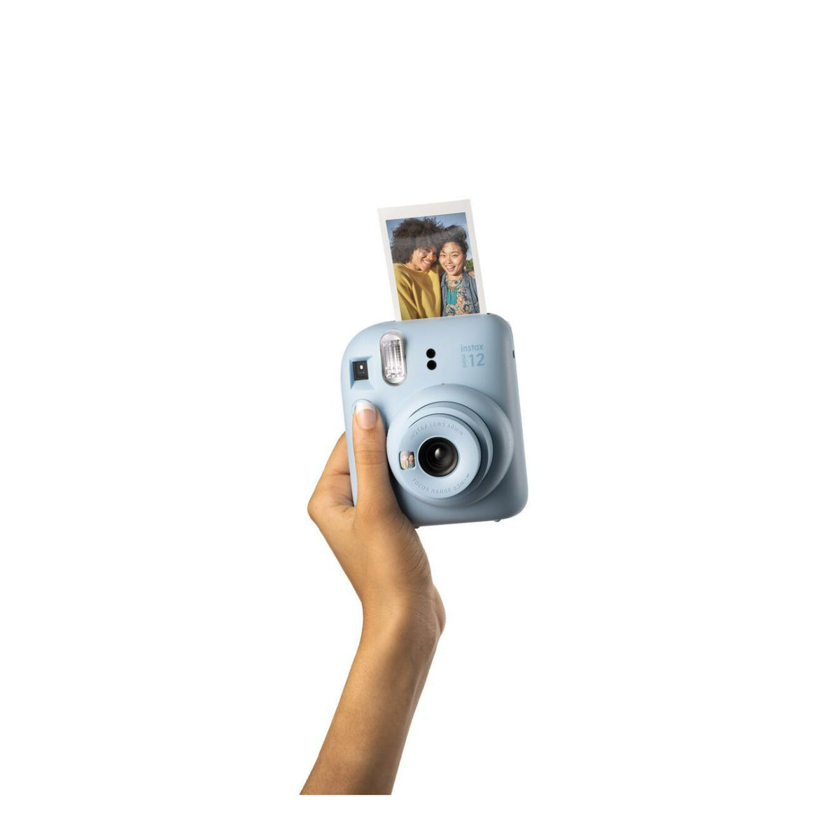 Fujifilm Instax Mini 12 (Pastel Blue) Bundle with Mini Twin Film Pack (20 Expo)