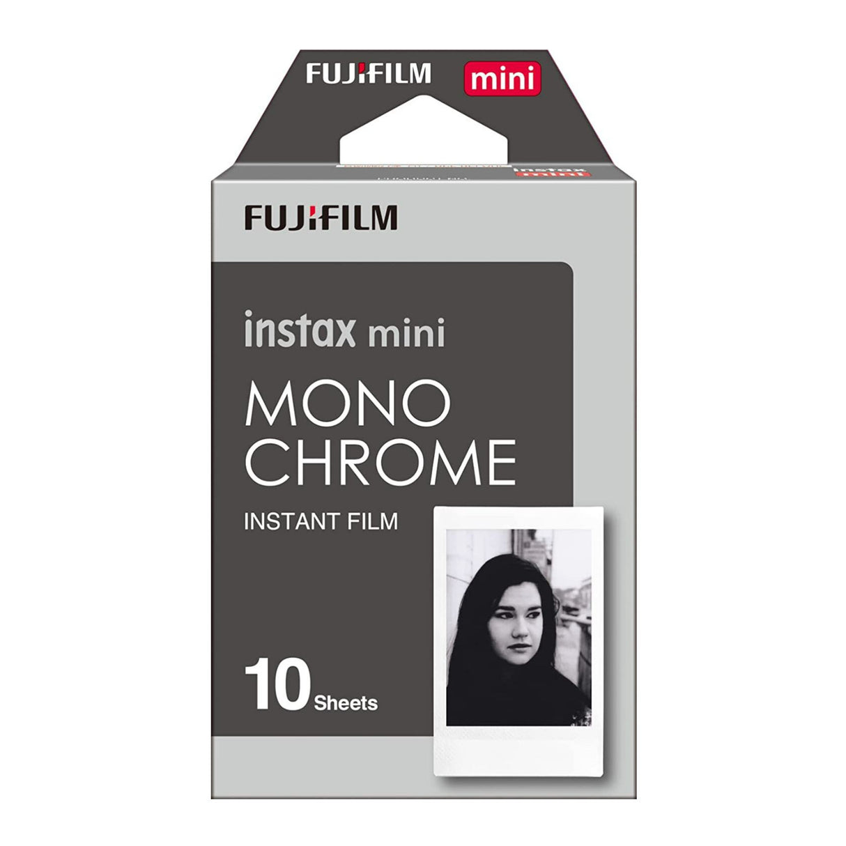 Fujifilm Instax Mini 12 (Pastel Blue) Bundle with Mini Monochrome Film