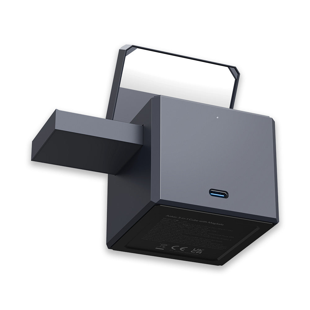 Anker 3-in-1 Wireless Charger with MagSafe for iPhone, Apple Watch, and AirPods