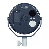 Nanlite miro 30c RGB Round LED Light Panel (Midnight Blue) (Open Box)