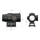 Vector Optics Paragon SCPS-M04 4x24 Mini Prism Sight BDC Reticle Riflescope