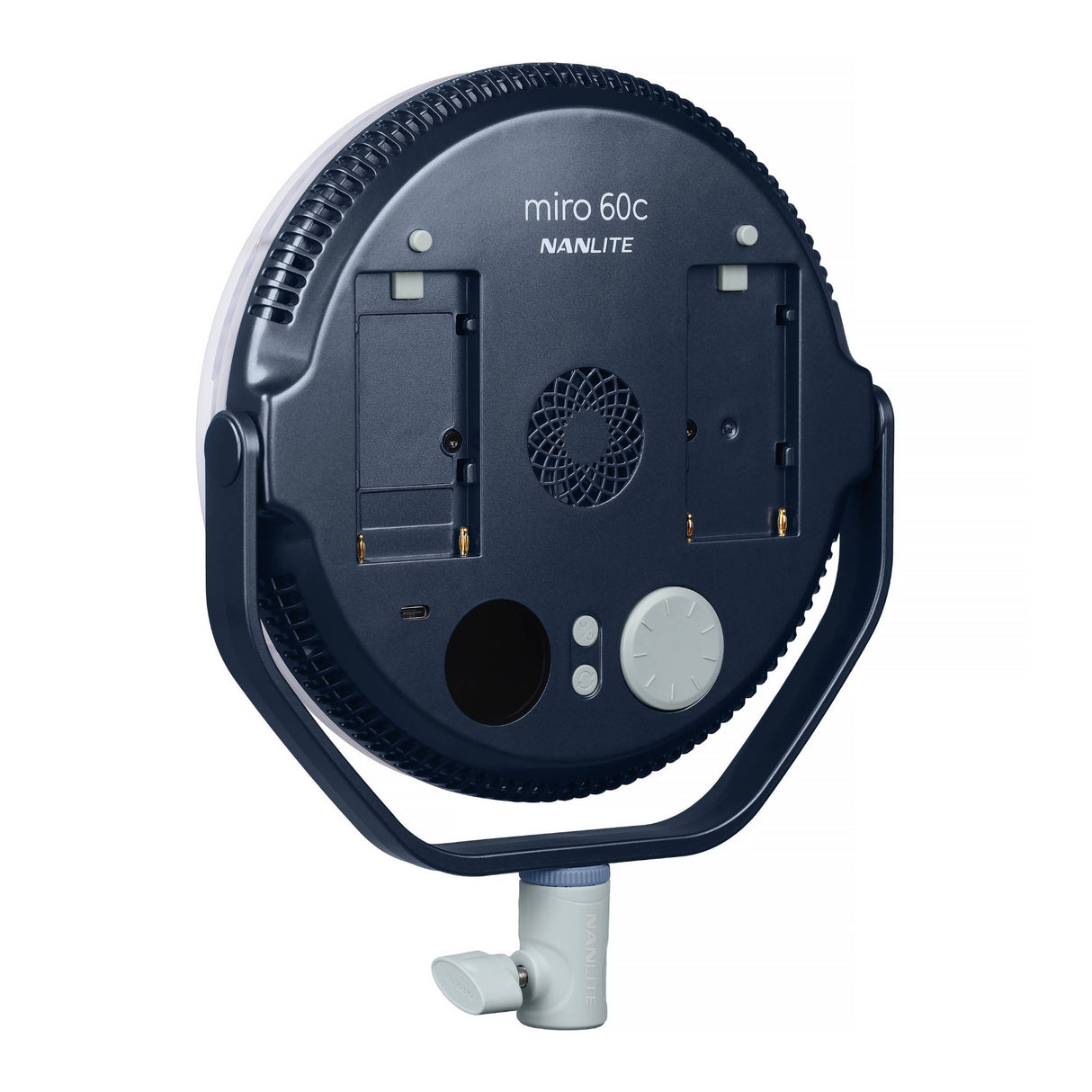 Nanlite miro 60C LED Full-Color Round Panel Light (Midnight Blue)