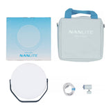 Nanlite miro 60C LED Full-Color Round Panel Light (Midnight Blue)