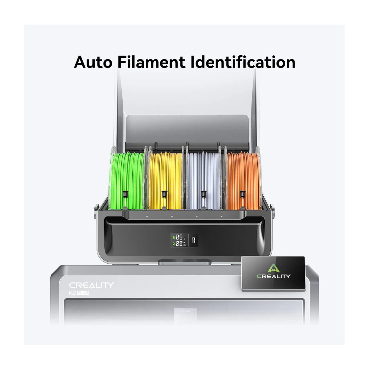 Creality CFS 4-Slot Multi Color Add-On Filament System for K2 Plus 3D Printer (Open Box)