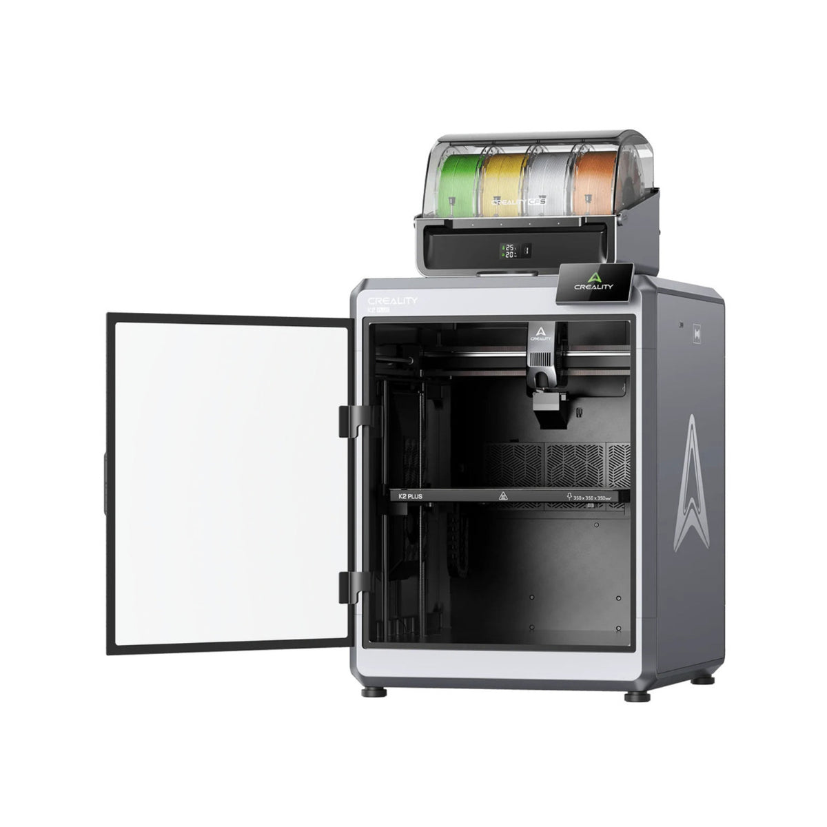Creality K2 Plus Combo Multi-Color 3D Printer with CFS (4x 500g Filament) (Open Box)