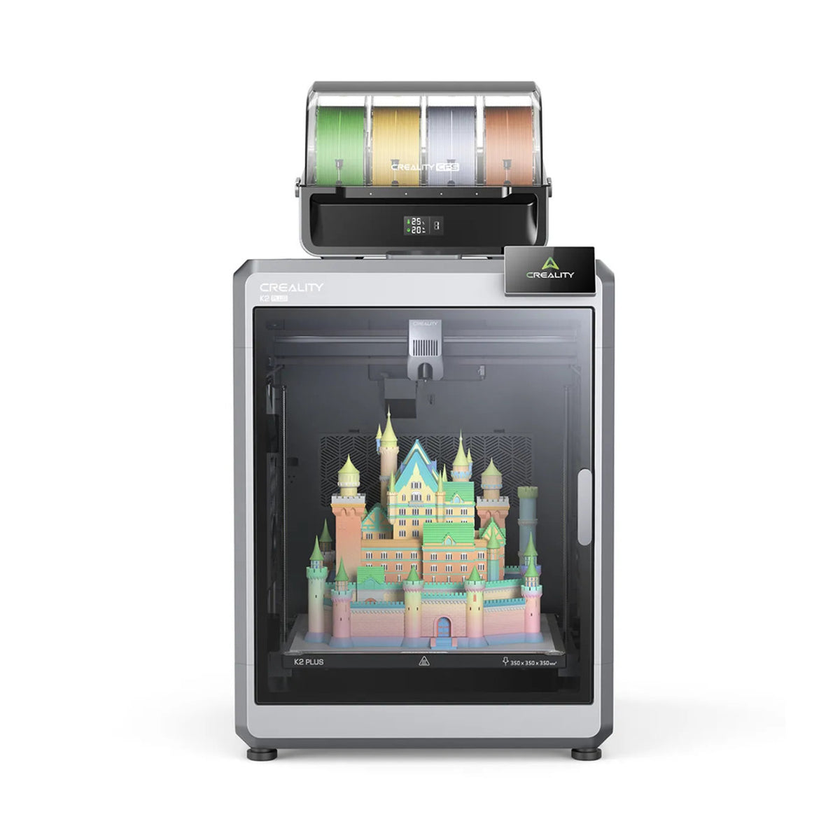 Creality K2 Plus Combo Multi-Color 3D Printer with CFS (4x 500g Filament) (Open Box)