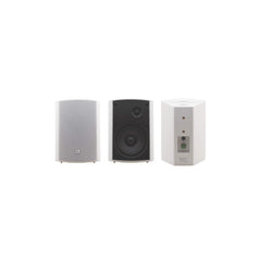 Kramer Galil 6.5-Inch 2-Way On-Wall Speakers with 40W RMS 110W Program Power (Pair, Black)