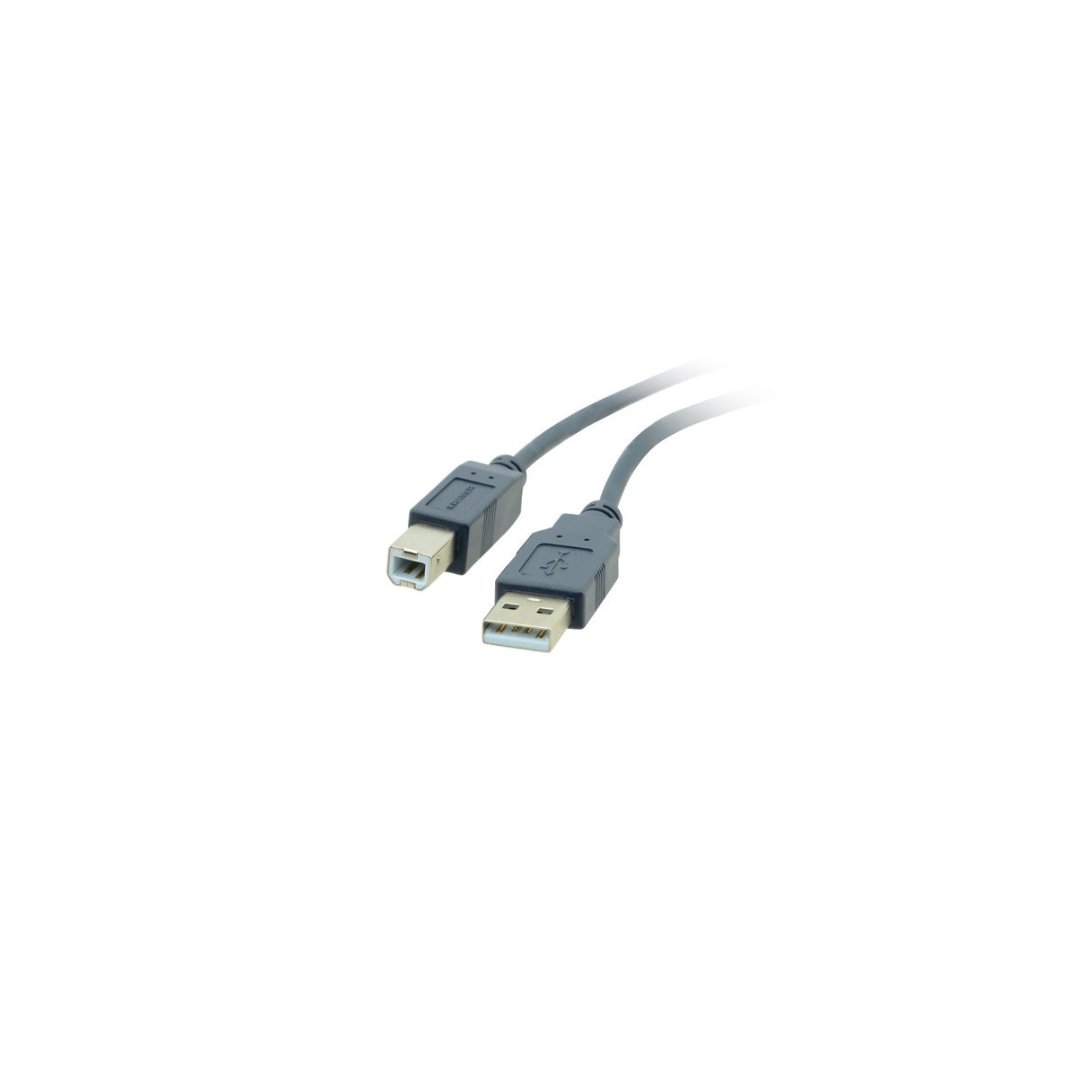 Kramer 10 ft USB 2.0 A (M) to B (M) Cable with 480Mbps Transfer for Computers and Digital Devices