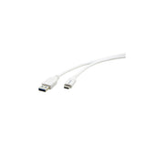 Kramer USB-C (M) to USB-A (M) Cable - 3.1 GEN-2 (3ft, White)