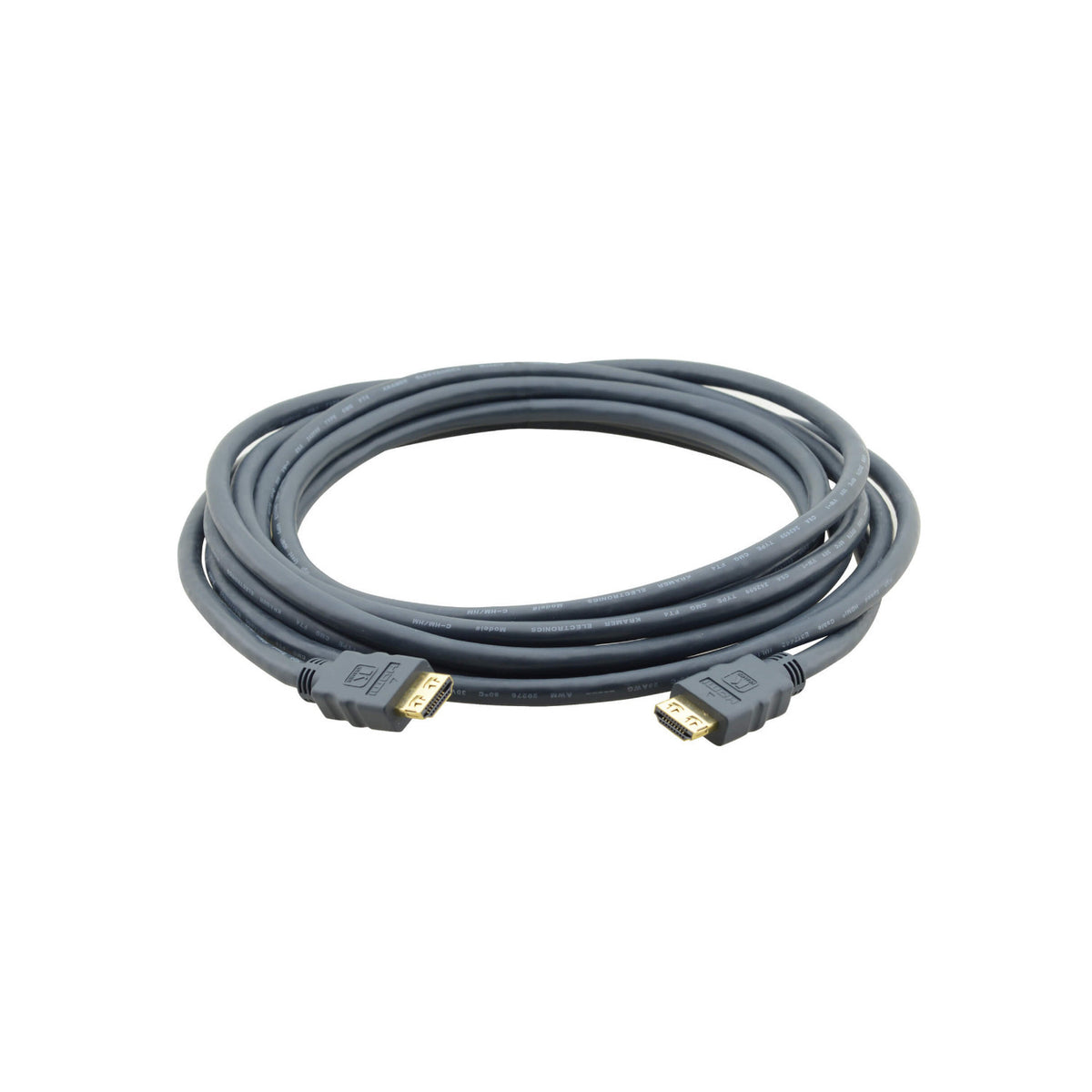Kramer High Speed 25ft HDMI (4K 60Hz Male to Male) Cable with 8.91 Gbps Data Rate